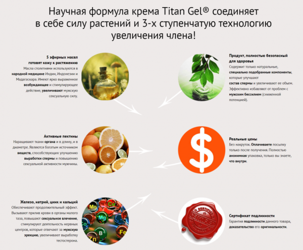 Титан Гель для мужчин
Титан Гель для мужчин