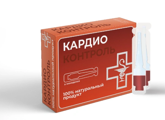 Кардио Контроль: растительные ампулы для сосудов Кардио Контроль: растительные ампулы для сосудов