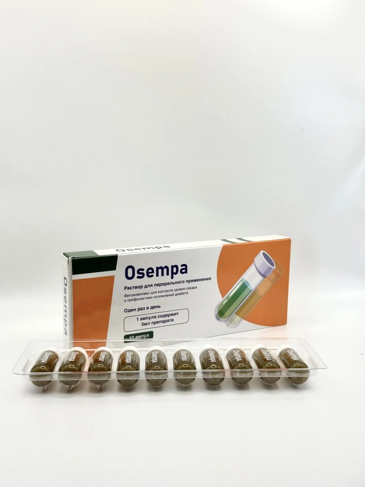 Осемпа (Osempa) — комплексный жидкий препарат для эффективного контроля сахара при диабете Осемпа (Osempa) — комплексный жидкий препарат для эффективного контроля сахара при диабете