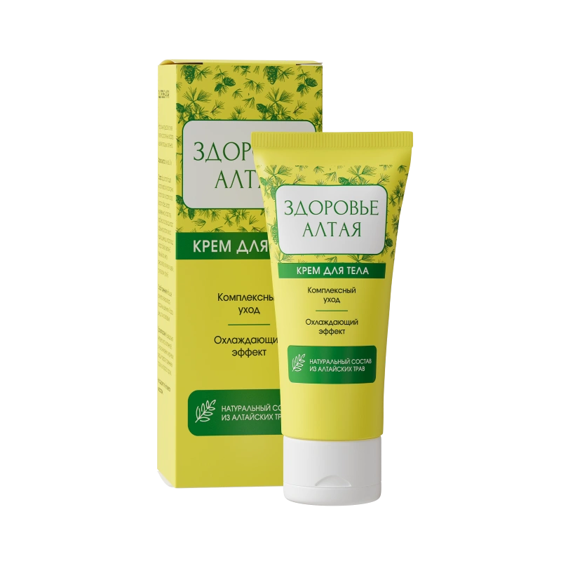 Здоровье Алтая — крем на основе 17 алтайских трав для здоровья и подвижности суставов