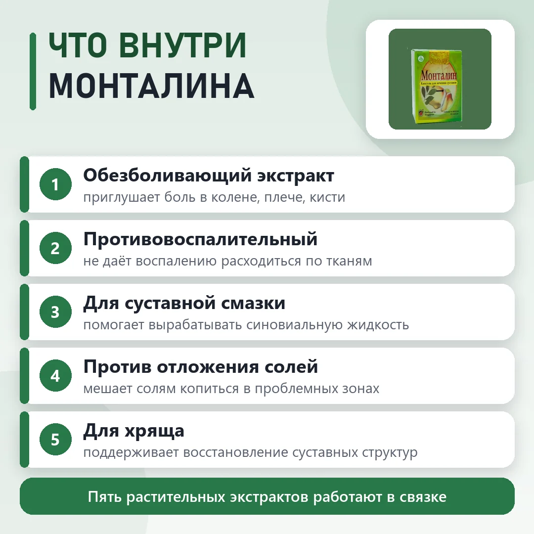 Состав Монталин: что входит в формулу